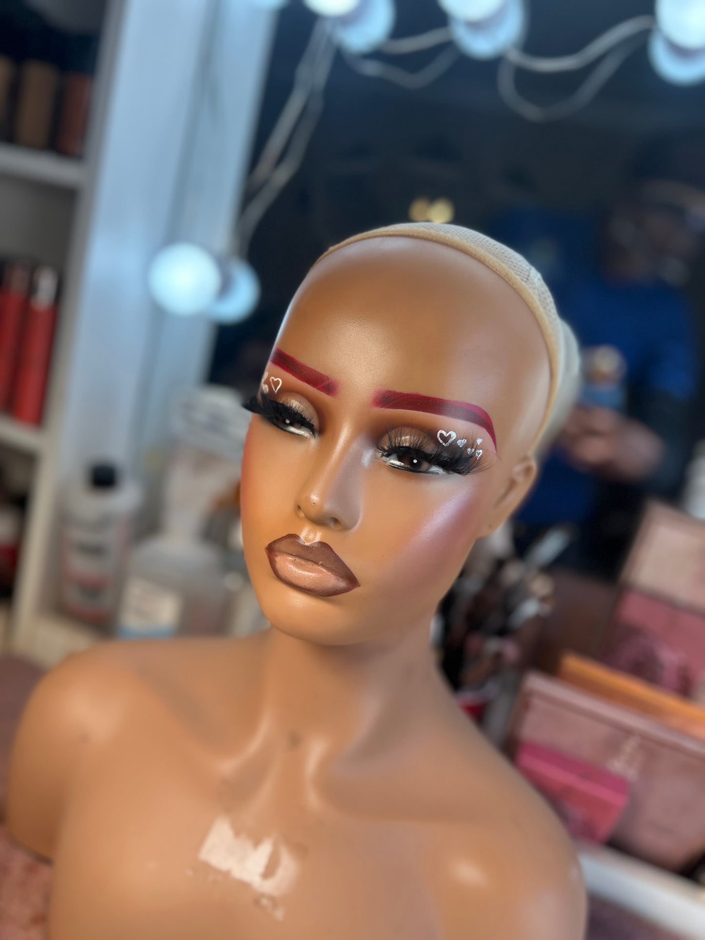 Red Brow Valentine Glam