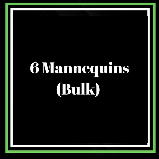 6 MANNEQUIN BULK (send in)