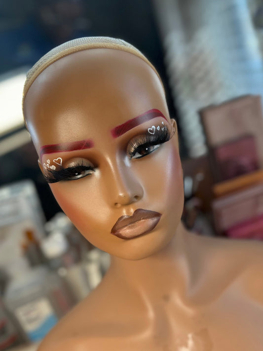 Red Brow Valentine Glam